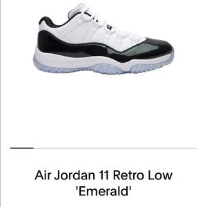 Air Jordan Retro 11, white and Black